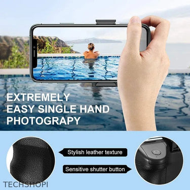 Ulanzi CapGrip Wireless Bluetooth Smartphone Selfie Booster Handle Grip - by TechShopi - iphone, iphone-Accessories
